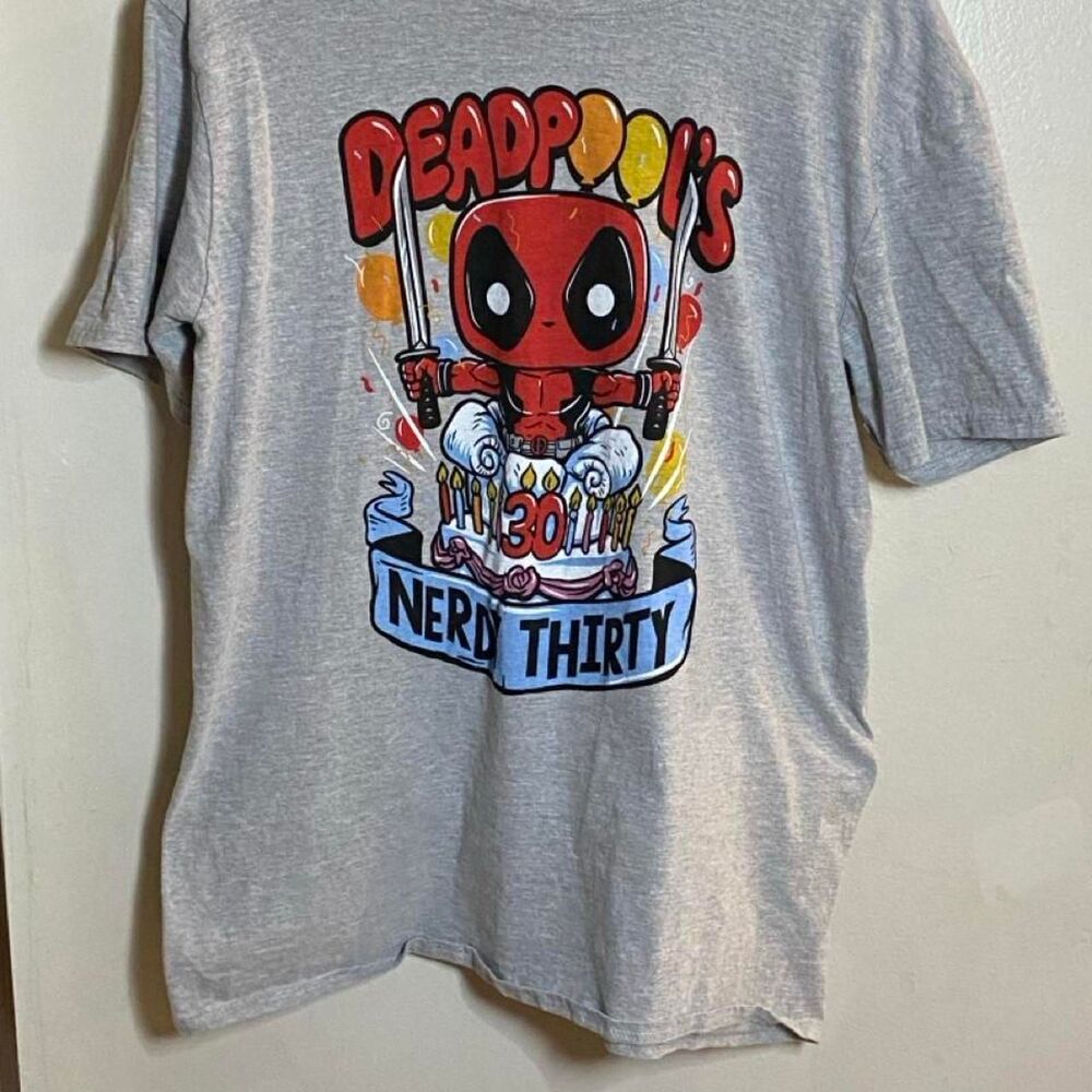 Marvel Men's Grey T-shirt
